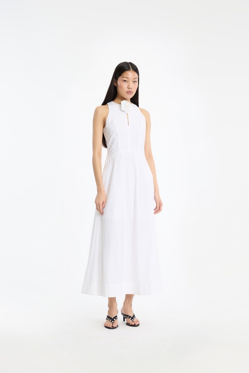 Rotate Sleeveless Midi Dress