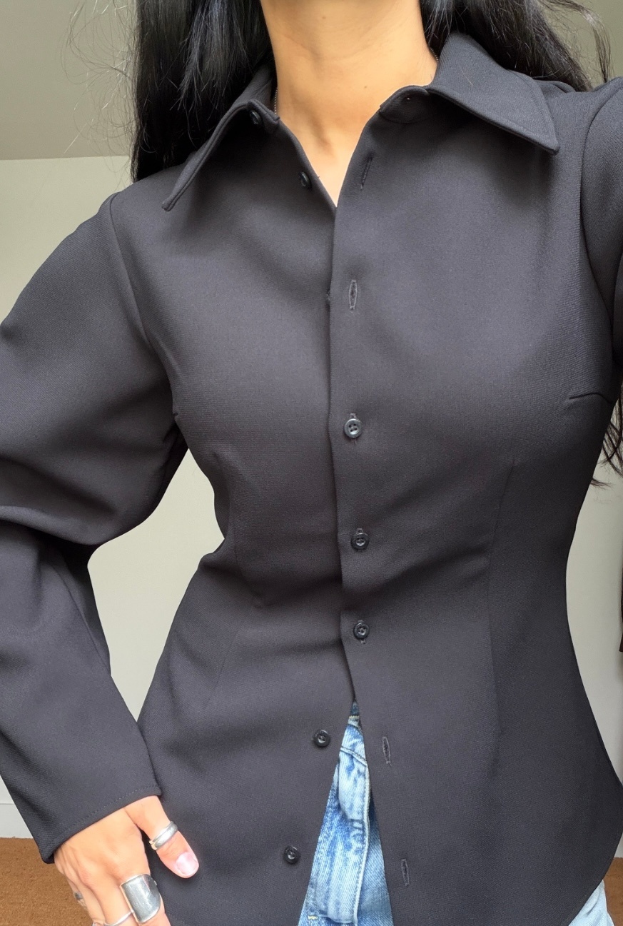 Rotate Suiting Fitted Shirt