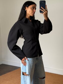 Rotate Suiting Fitted Shirt