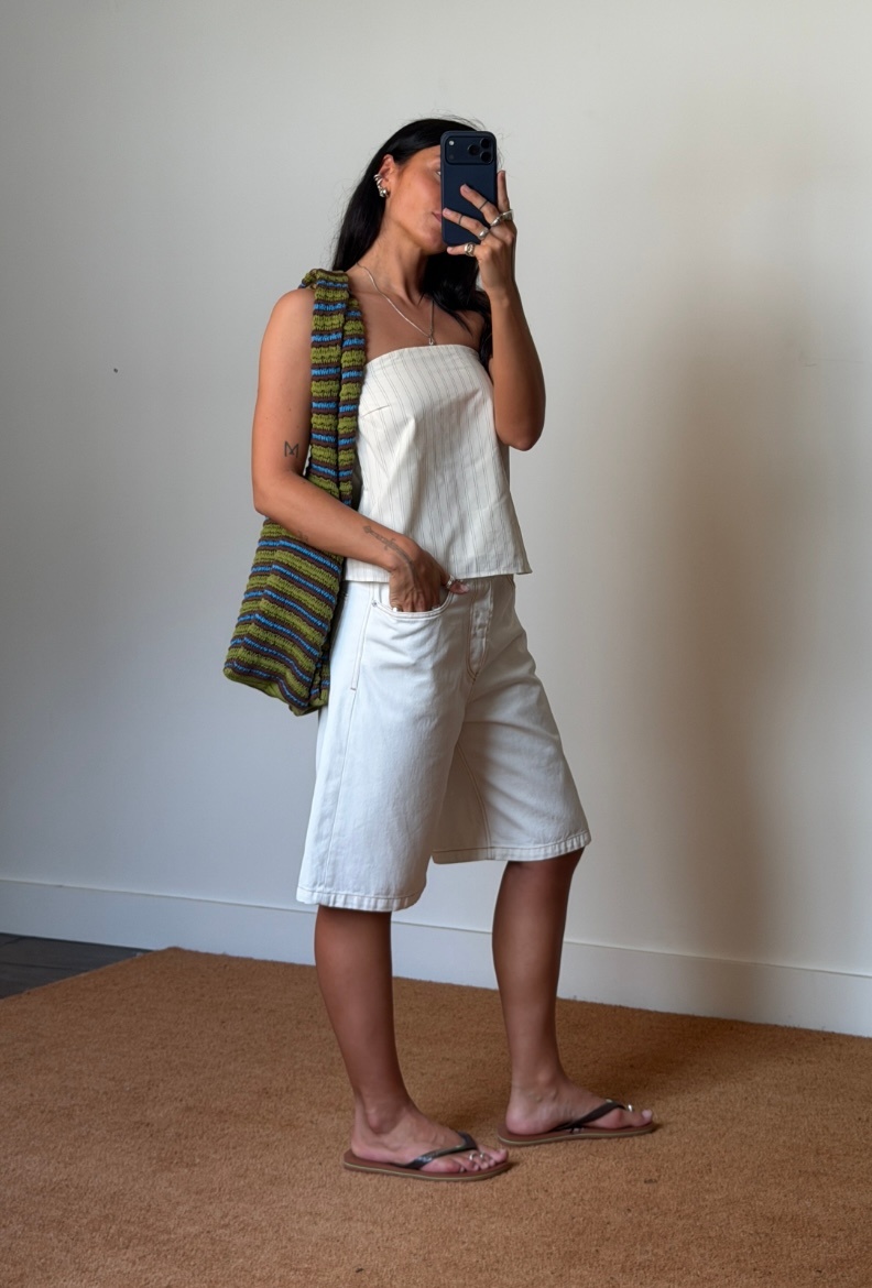 Happymess Crochet Stripes Bag