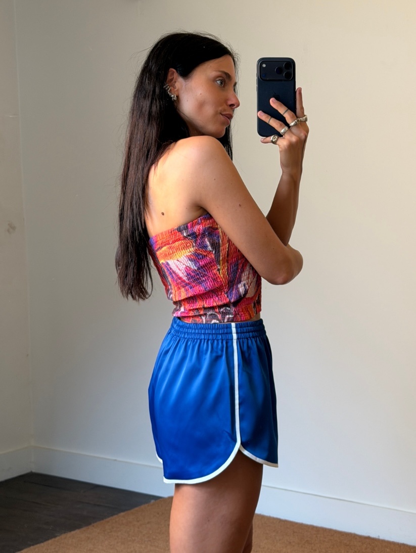 Stieglitz Kimia Smocked Bandeau Top