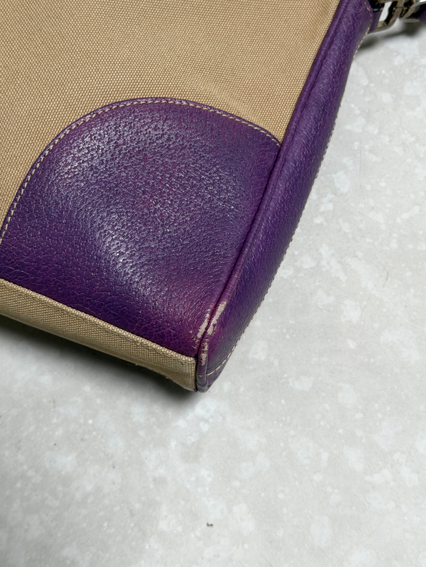 RR ARCHIVE Prada Canvas Shoulder Bag