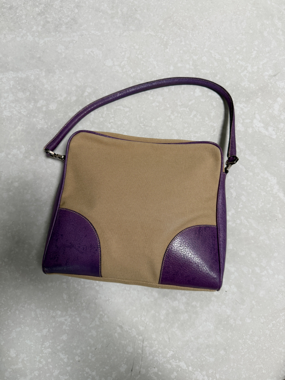 RR ARCHIVE Prada Canvas Shoulder Bag