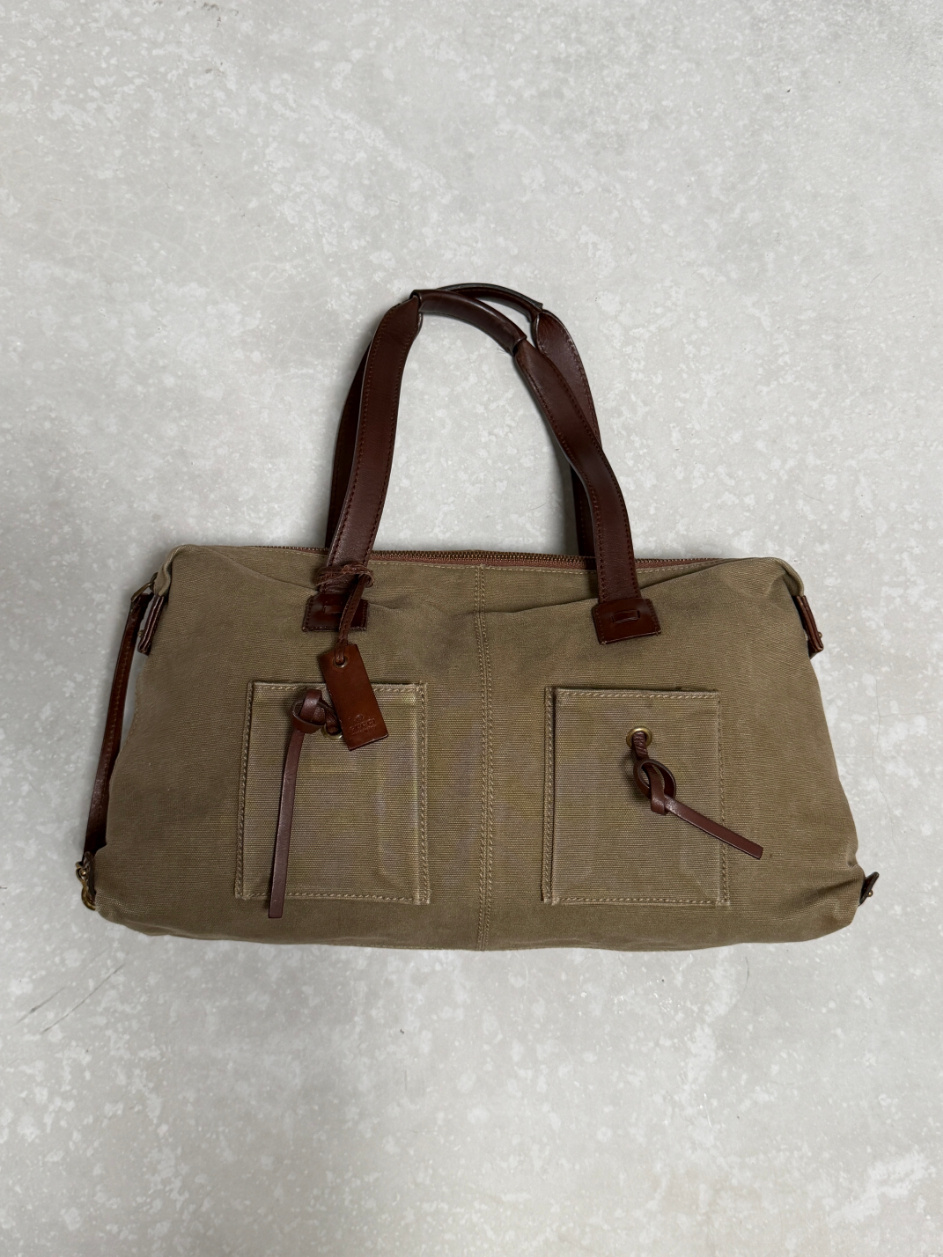 RR ARCHIVE Gucci Canvas Shoulder Bag