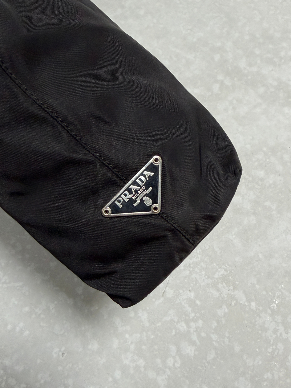 RR ARCHIVE Prada Nylon Plexi Handle Mini Bag