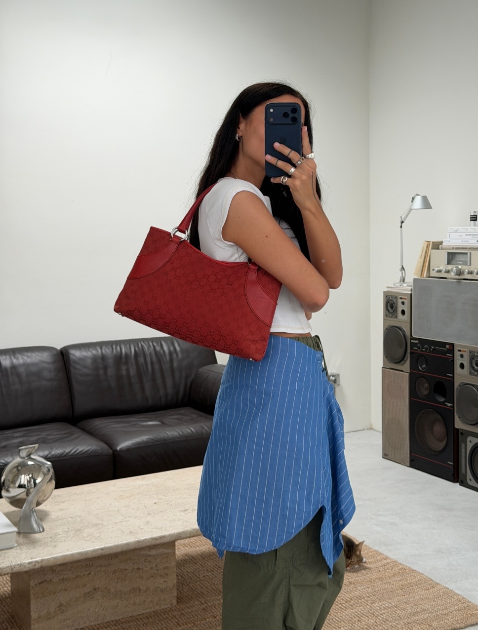 RR ARCHIVE Gucci GG Canvas Tote