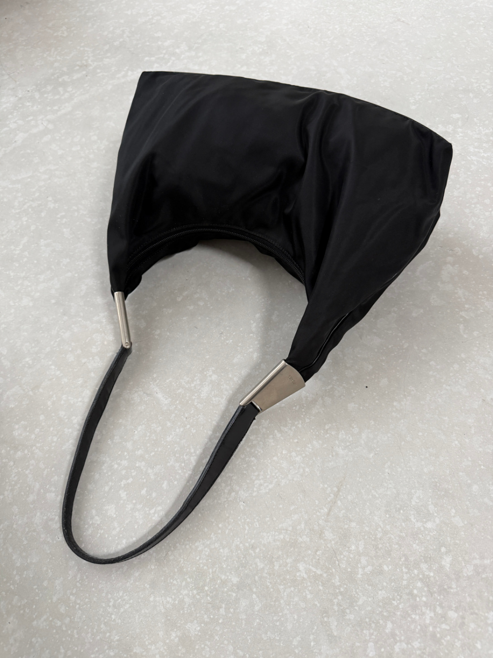 RR ARCHIVE Prada Nylon Slouchy Shoulder Bag