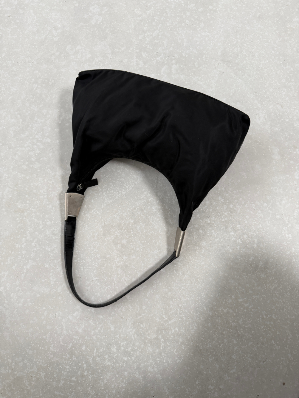 RR ARCHIVE Prada Nylon Slouchy Shoulder Bag