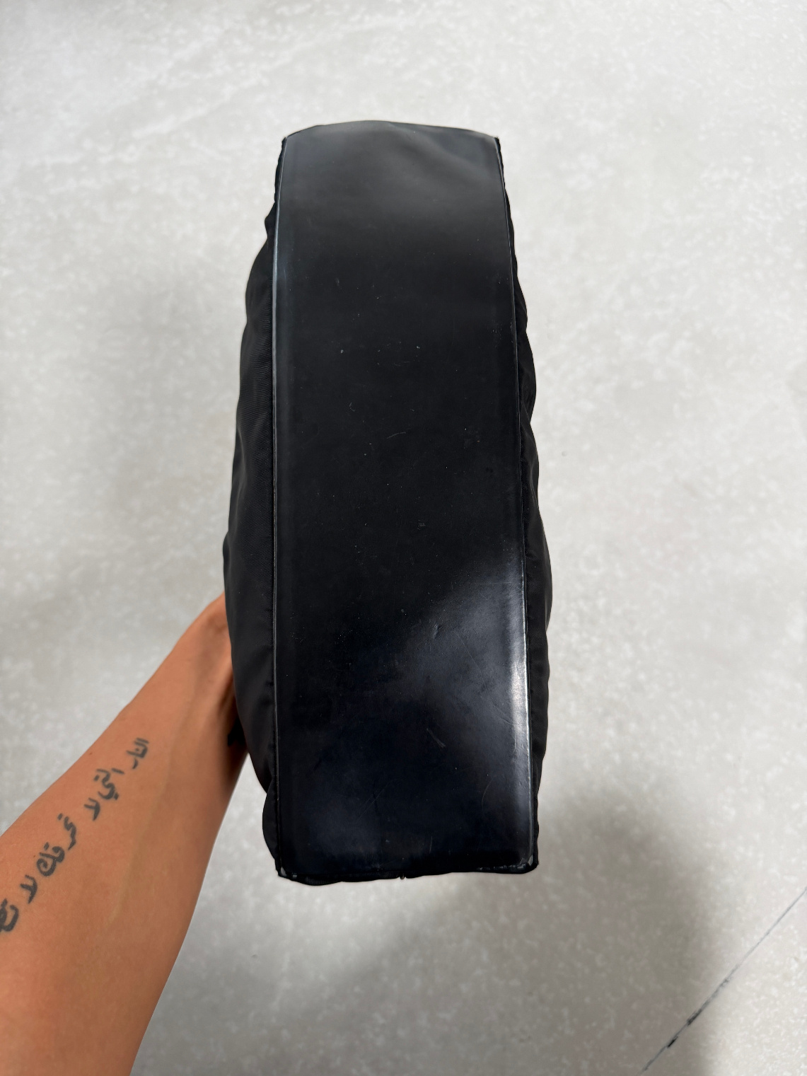 RR ARCHIVE Prada Nylon Slouchy Shoulder Bag