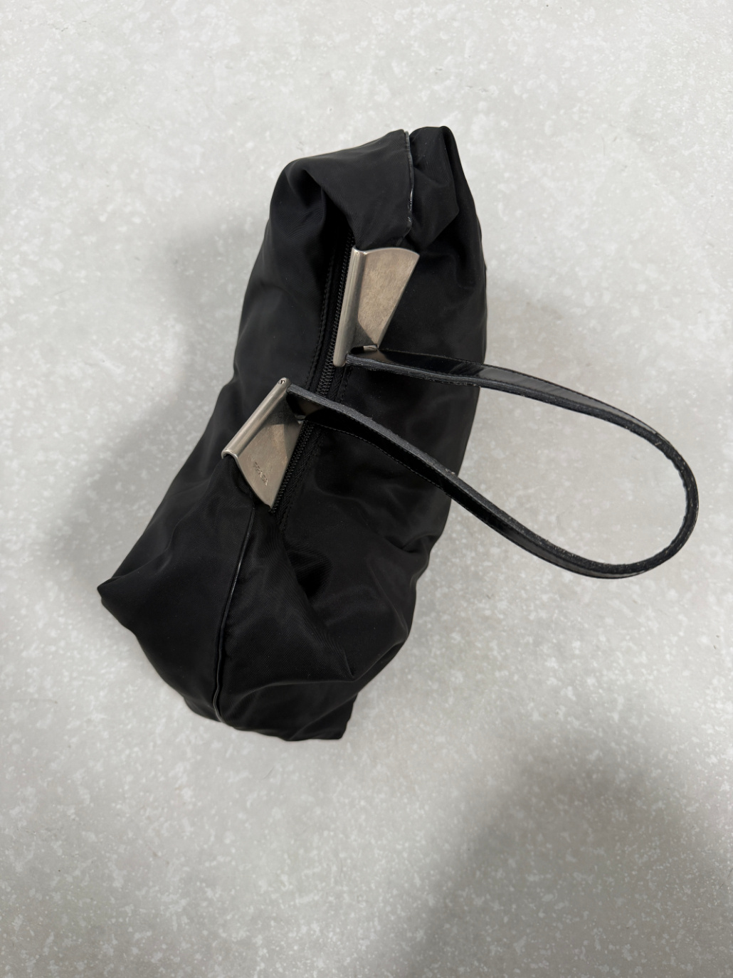 RR ARCHIVE Prada Nylon Slouchy Shoulder Bag