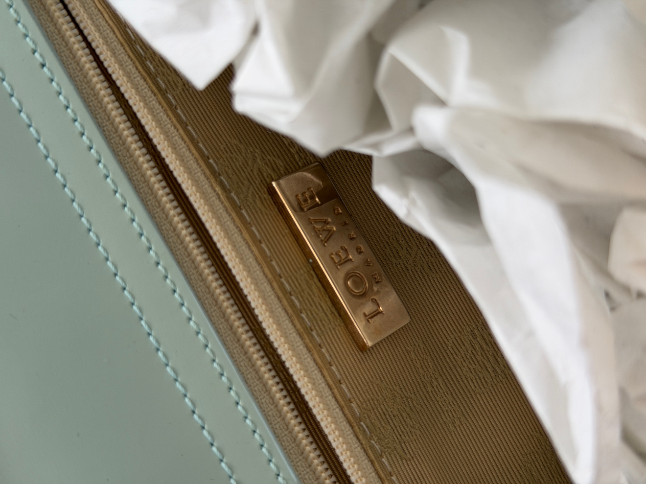 RR ARCHIVE Loewe Suede Square Handbag
