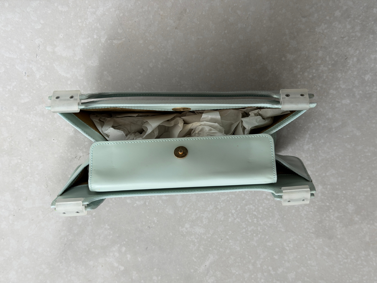RR ARCHIVE Loewe Suede Square Handbag