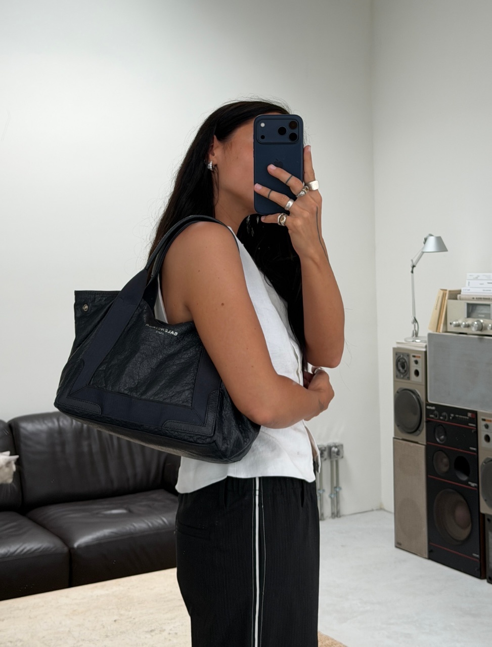 RR ARCHIVE Balenciaga Cabas S Leather Bag