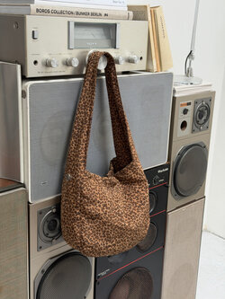 RR ARCHIVE Bottega Veneta Leopard Nylon Bag