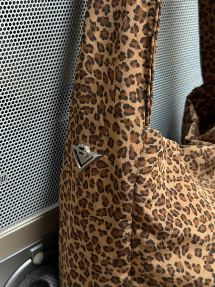 RR ARCHIVE Bottega Veneta Leopard Nylon Bag