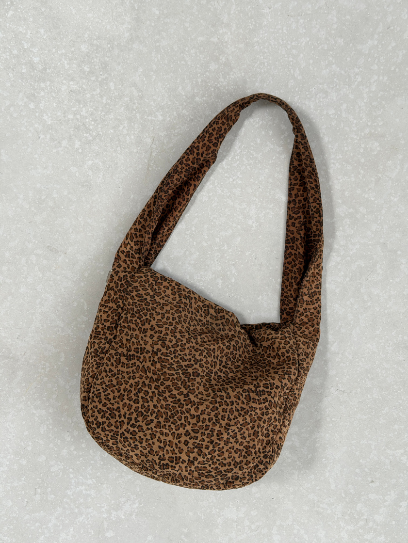RR ARCHIVE Bottega Veneta Leopard Nylon Bag
