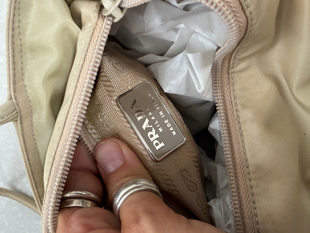RR ARCHIVE Prada Nylon Long Handle Midi