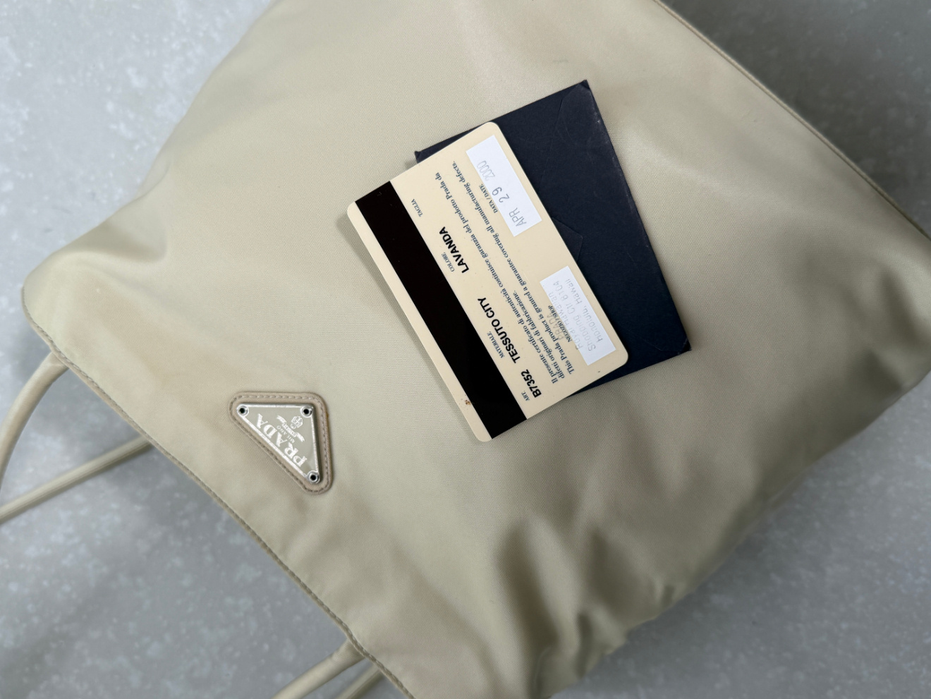 RR ARCHIVE Prada Nylon Long Handle Midi