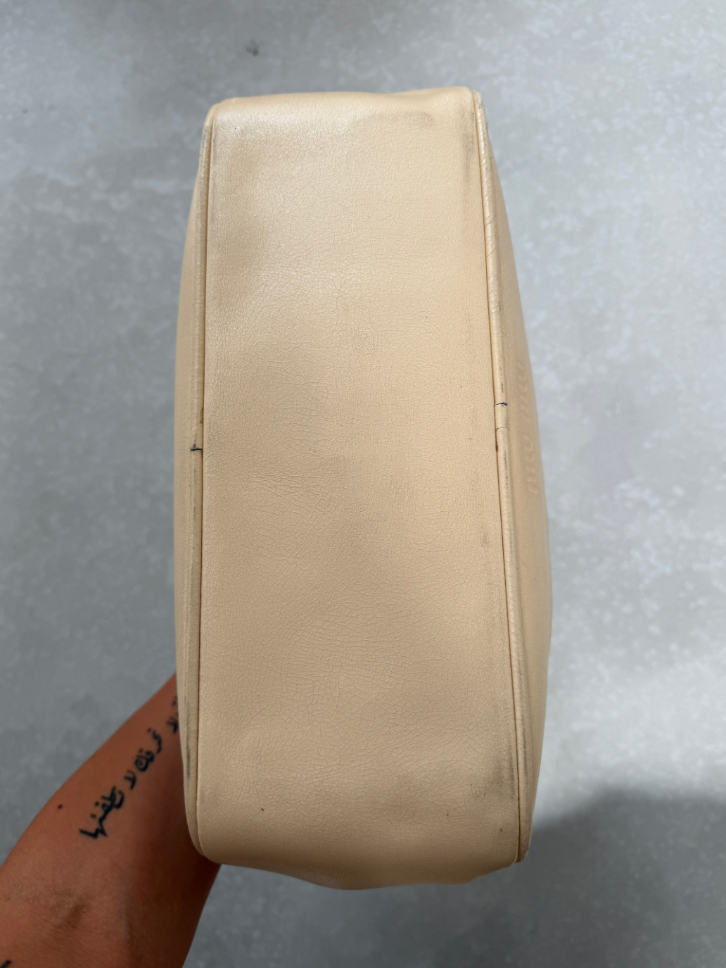 RR ARCHIVE Miu Miu Leather Bowling Bag