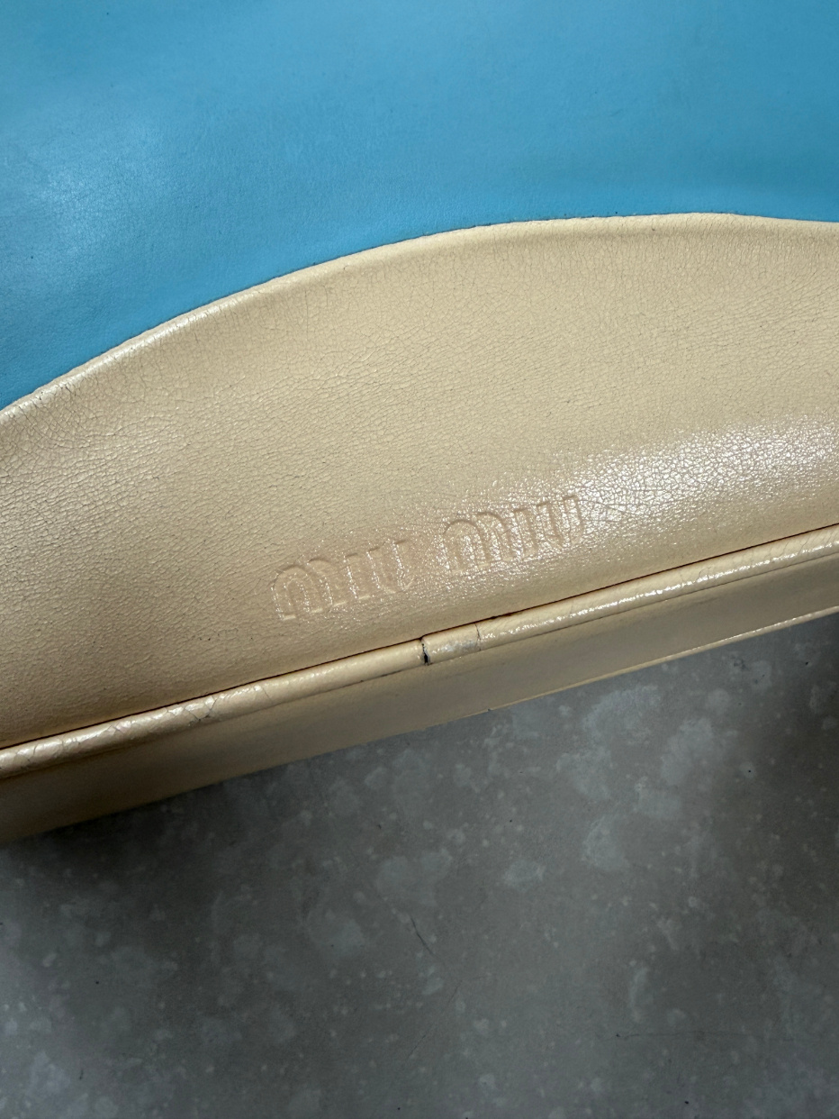RR ARCHIVE Miu Miu Leather Bowling Bag