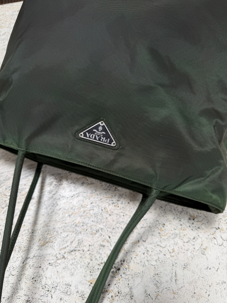 RR ARCHIVE Prada Nylon Long Handle Large