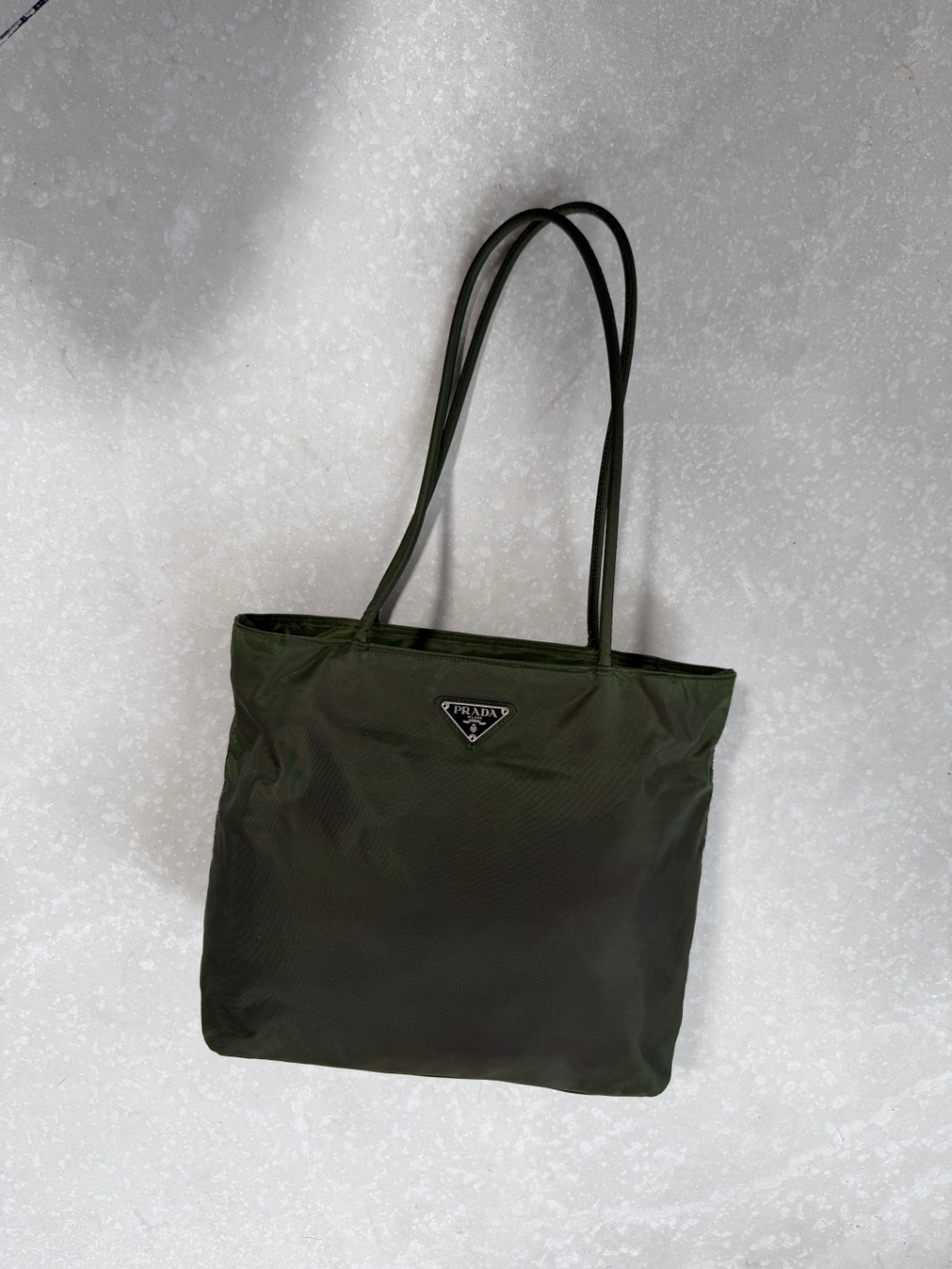 RR ARCHIVE Prada Nylon Long Handle Large