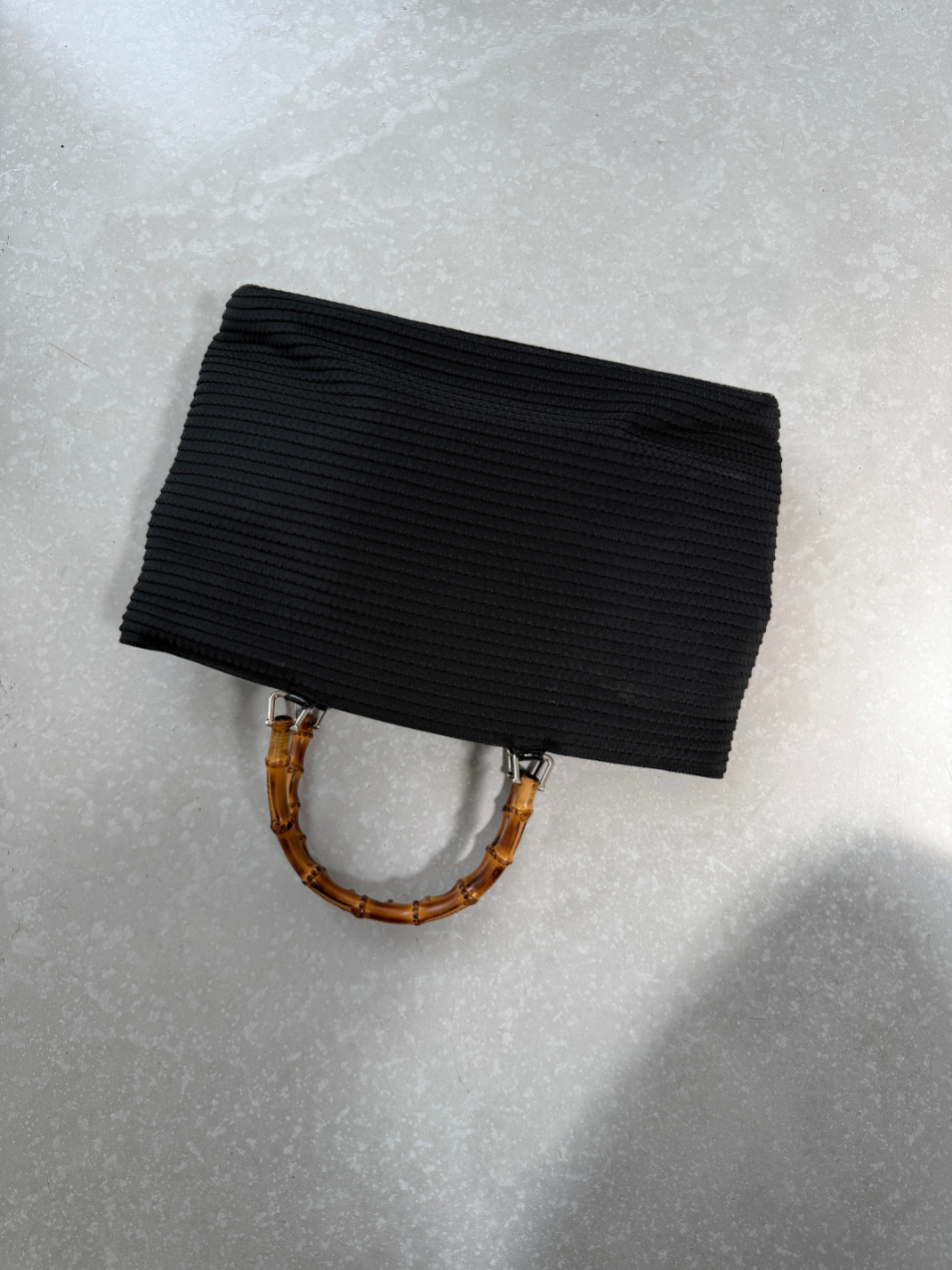 RR ARCHIVE Gucci Bamboo Large Canvas Tote