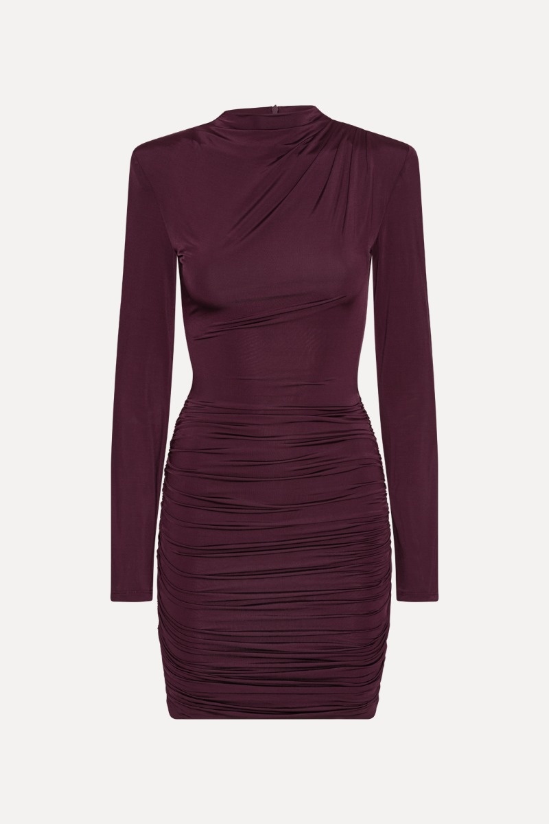 Rotate Drapey Mini Dress
