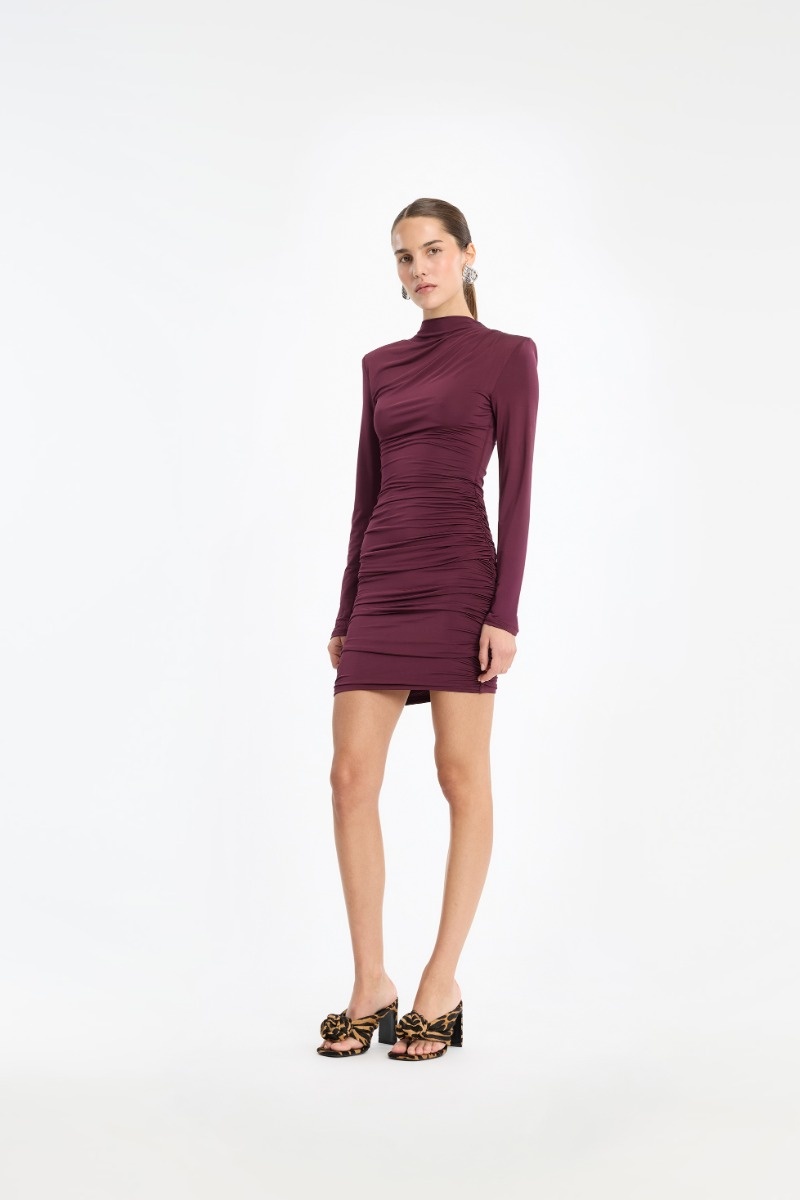 Rotate Drapey Mini Dress
