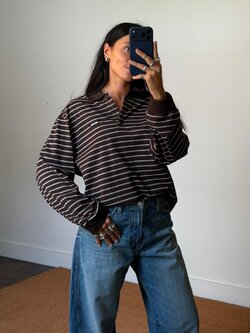 Rotate Pique Longsleeve Polo
