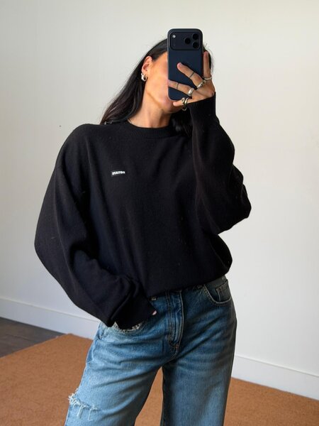 Rotate Basic Crewneck Sweater