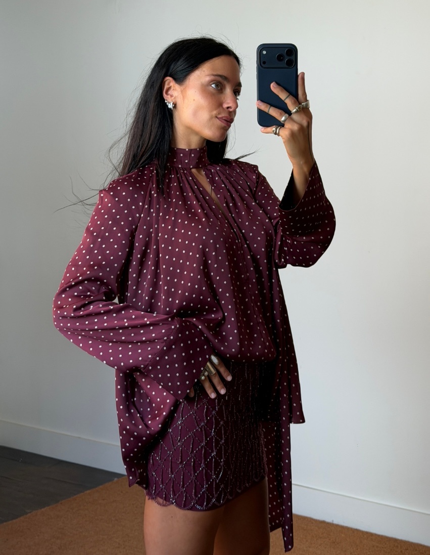 Rotate Sequins Mini Skirt