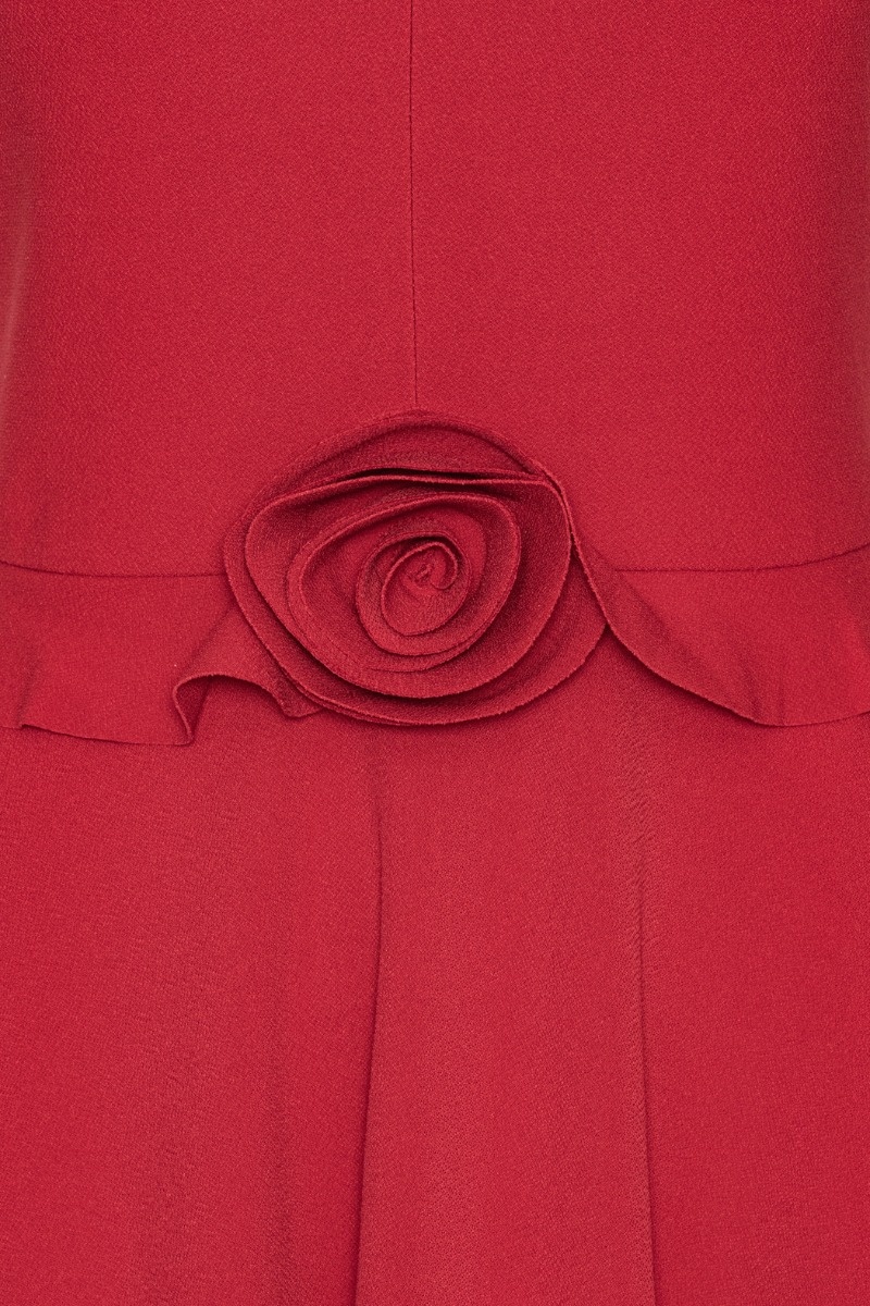 Rotate Flower Detail Dress