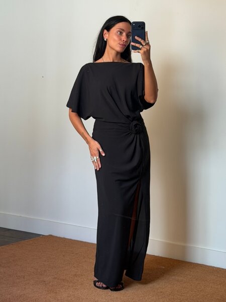 Rotate Maxi Slit Dress