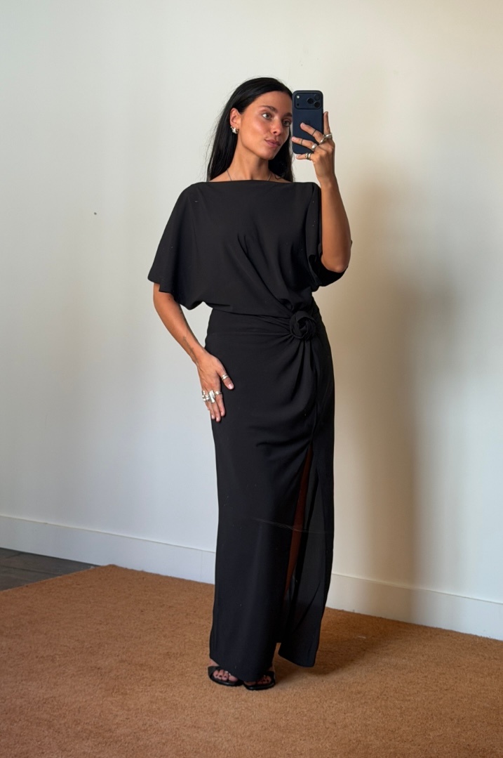 Rotate Maxi Slit Dress