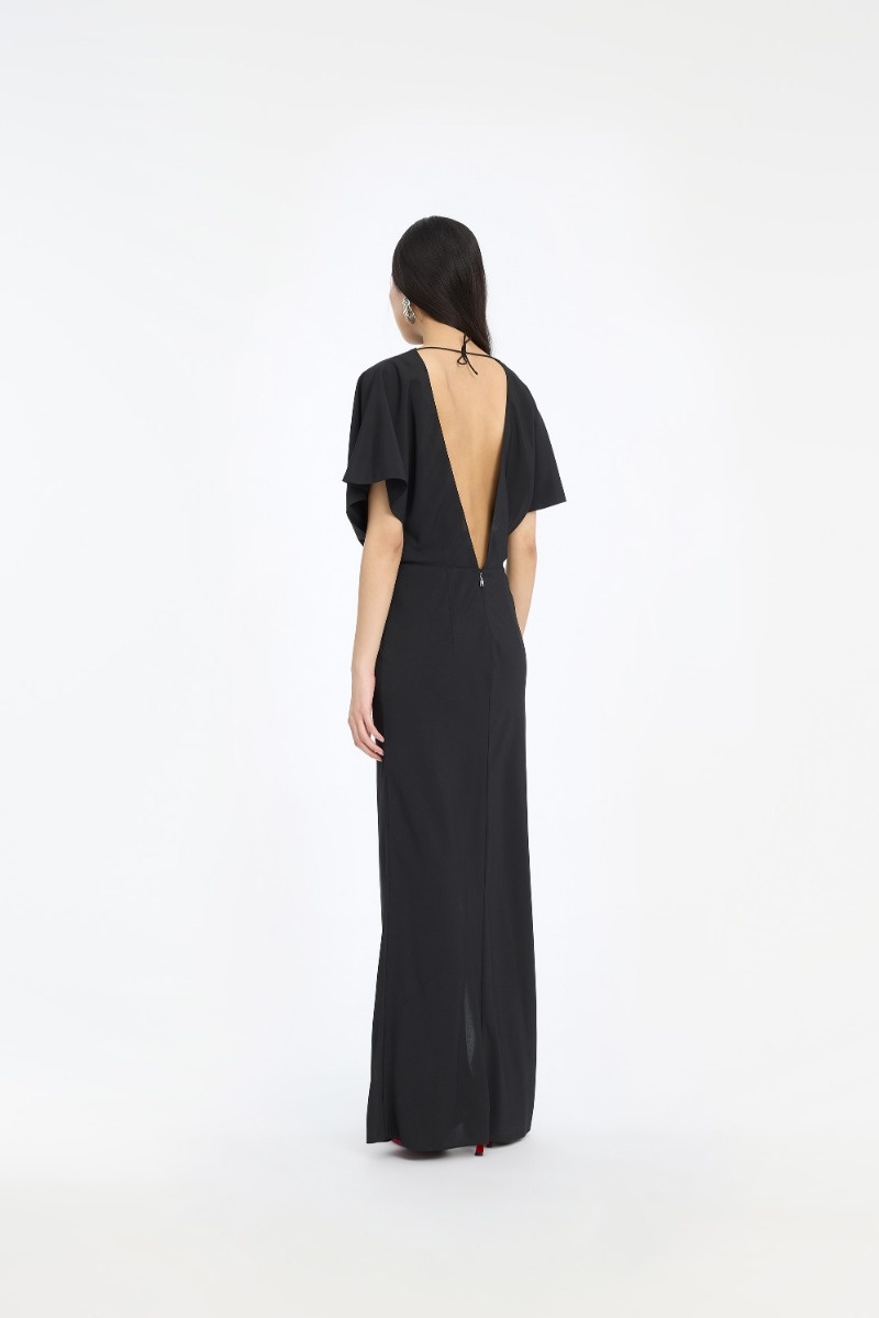 Rotate Maxi Slit Dress
