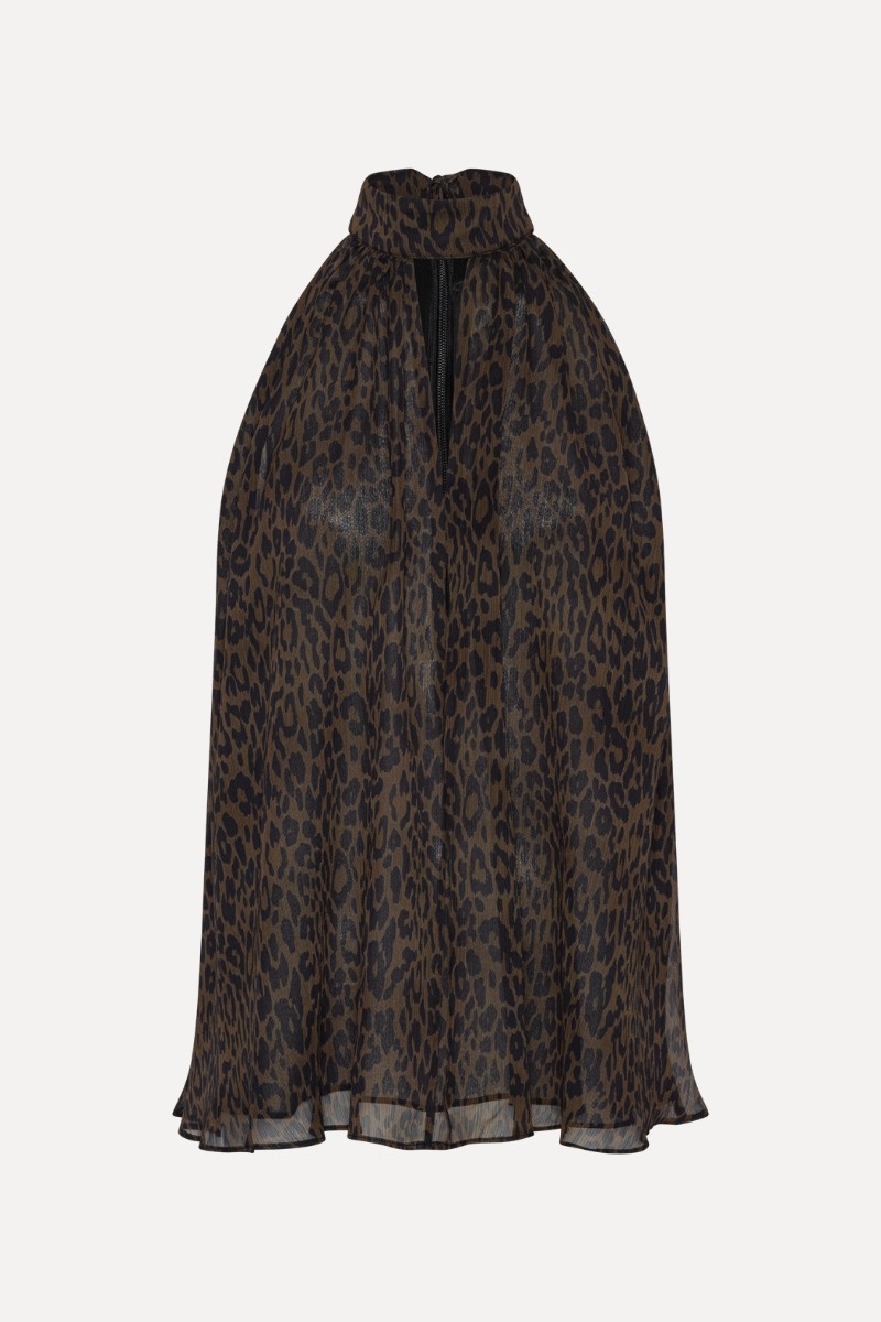 Rotate Halterneck Bow Top
