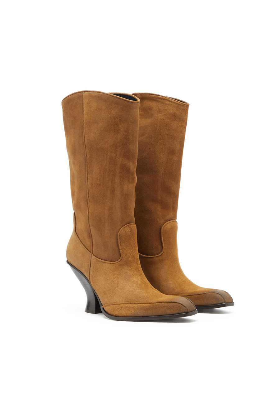 Diesel Women D-Luffy Suede Boots