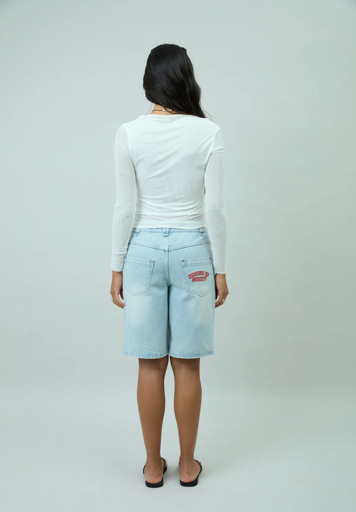 House of Sunny Double Layer Mesh Longsleeve