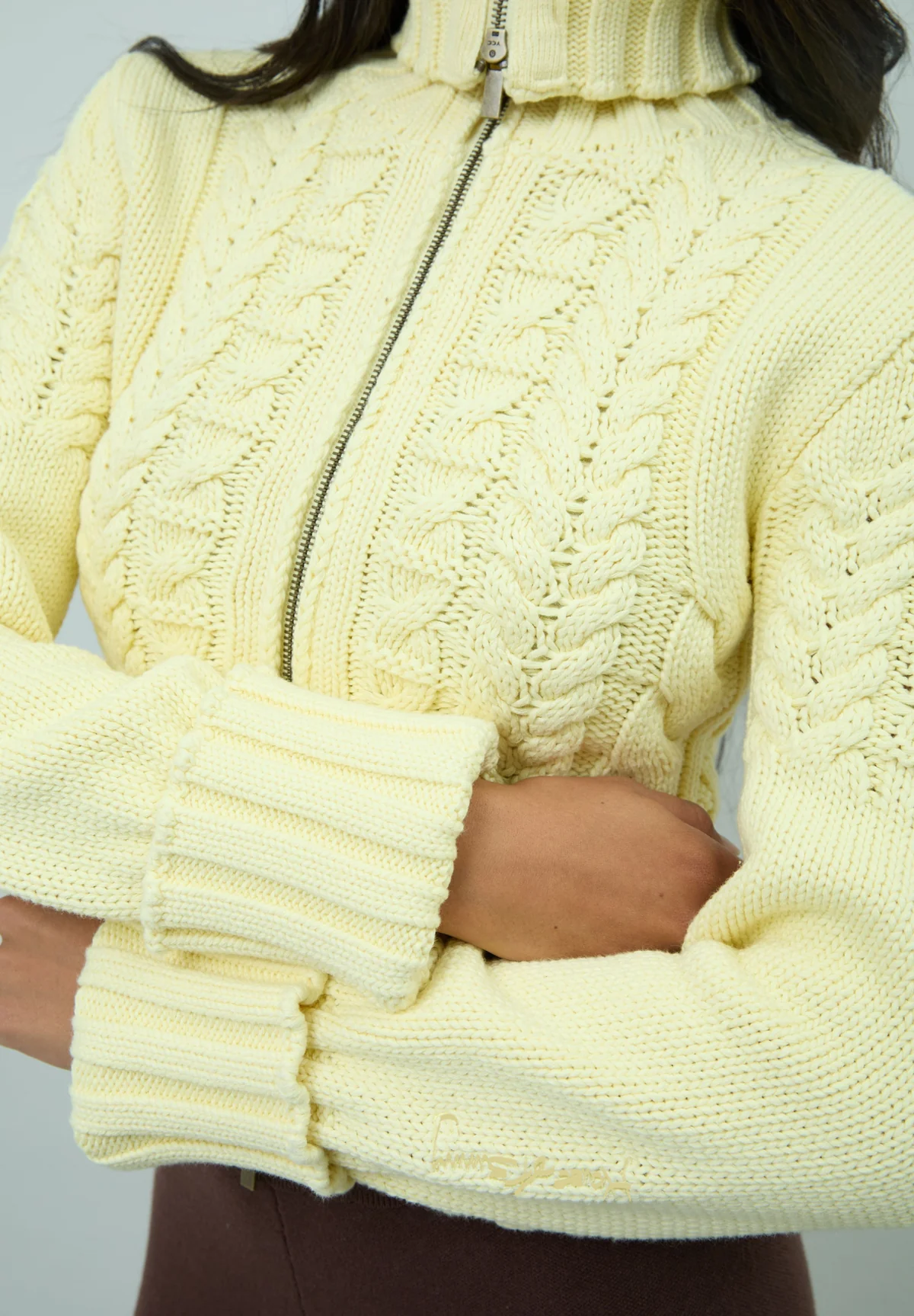 House of Sunny Rolled Cuff Peggy Cardigan