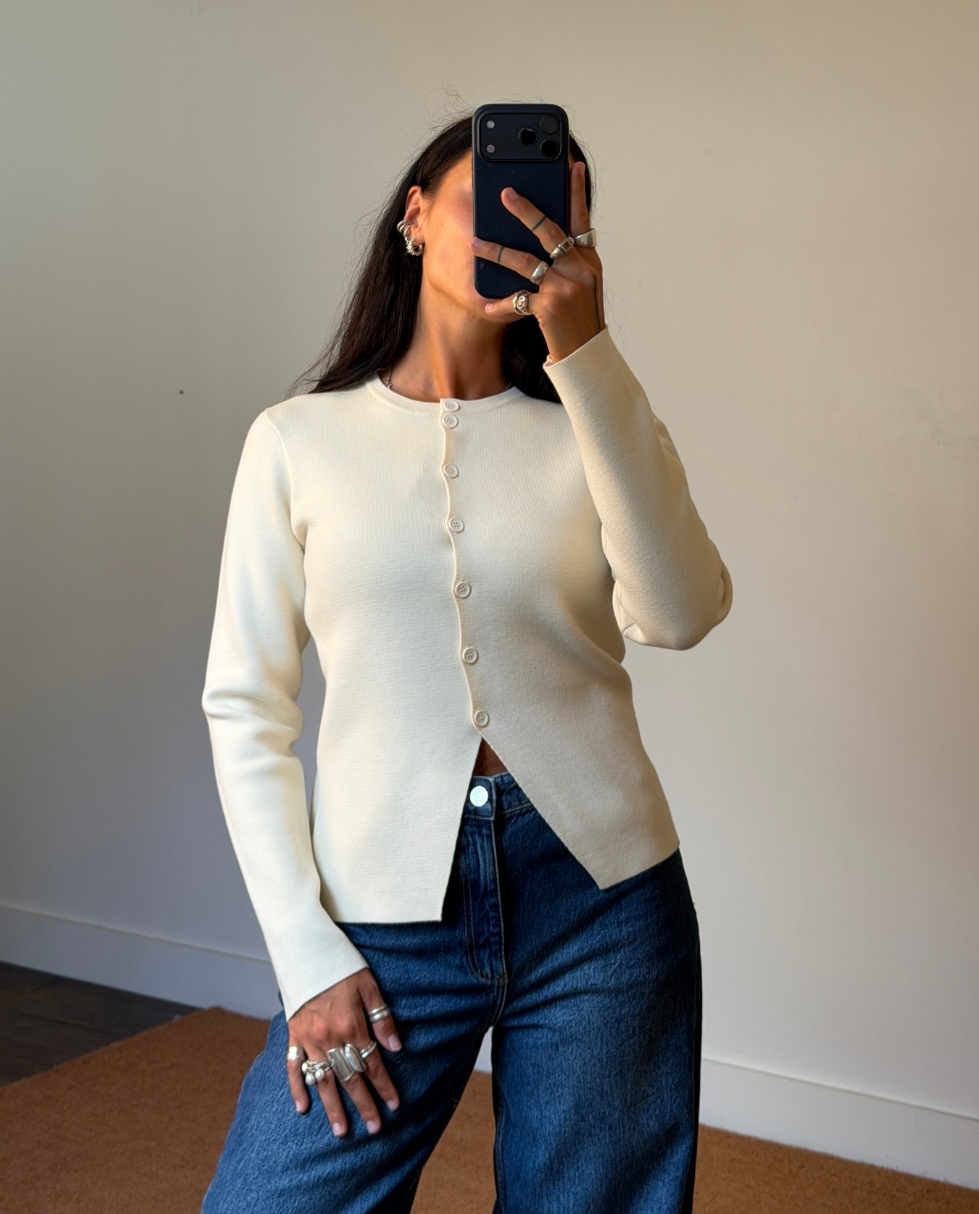 Résumé Nadia Knit Cardigan