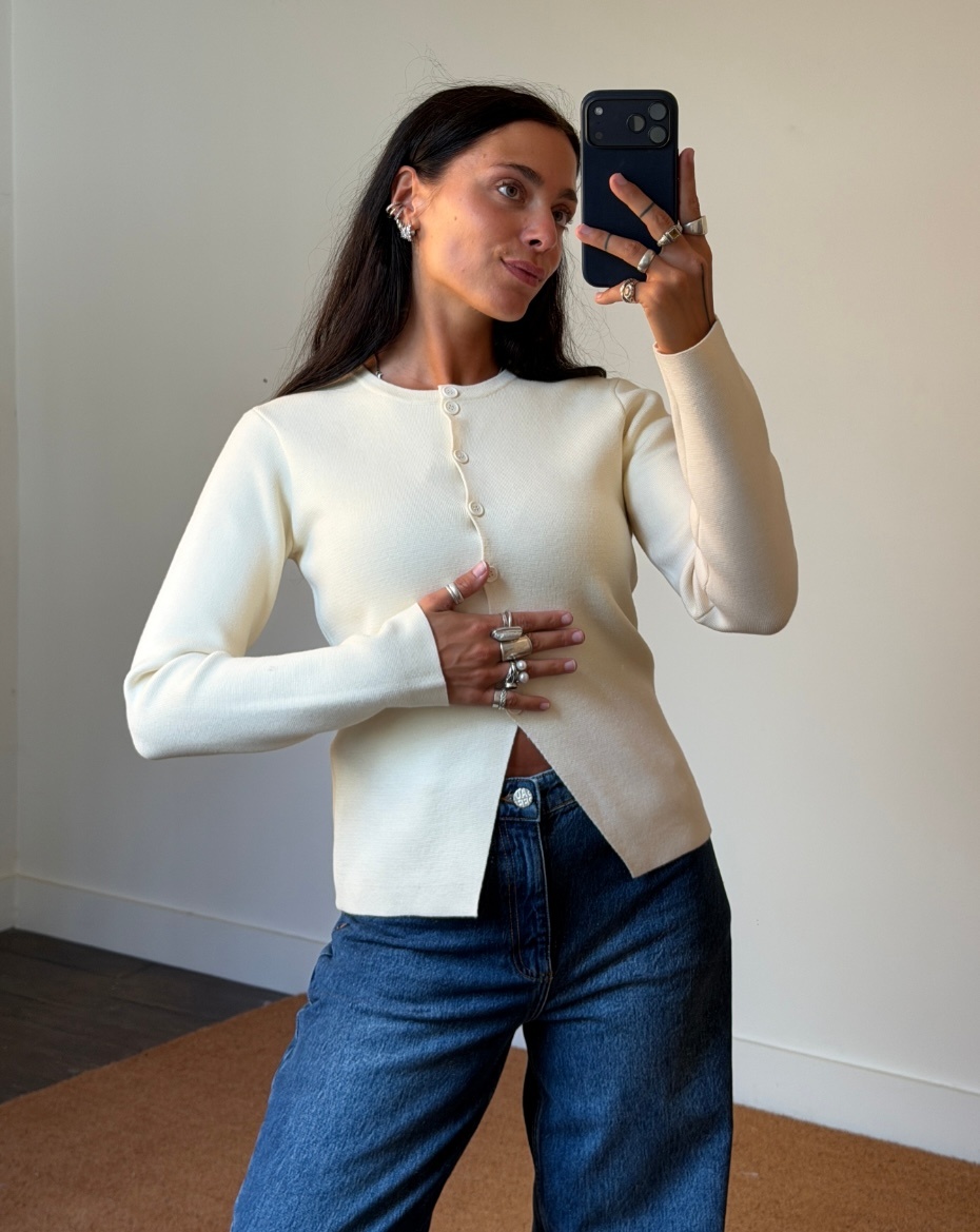Résumé Nadia Knit Cardigan