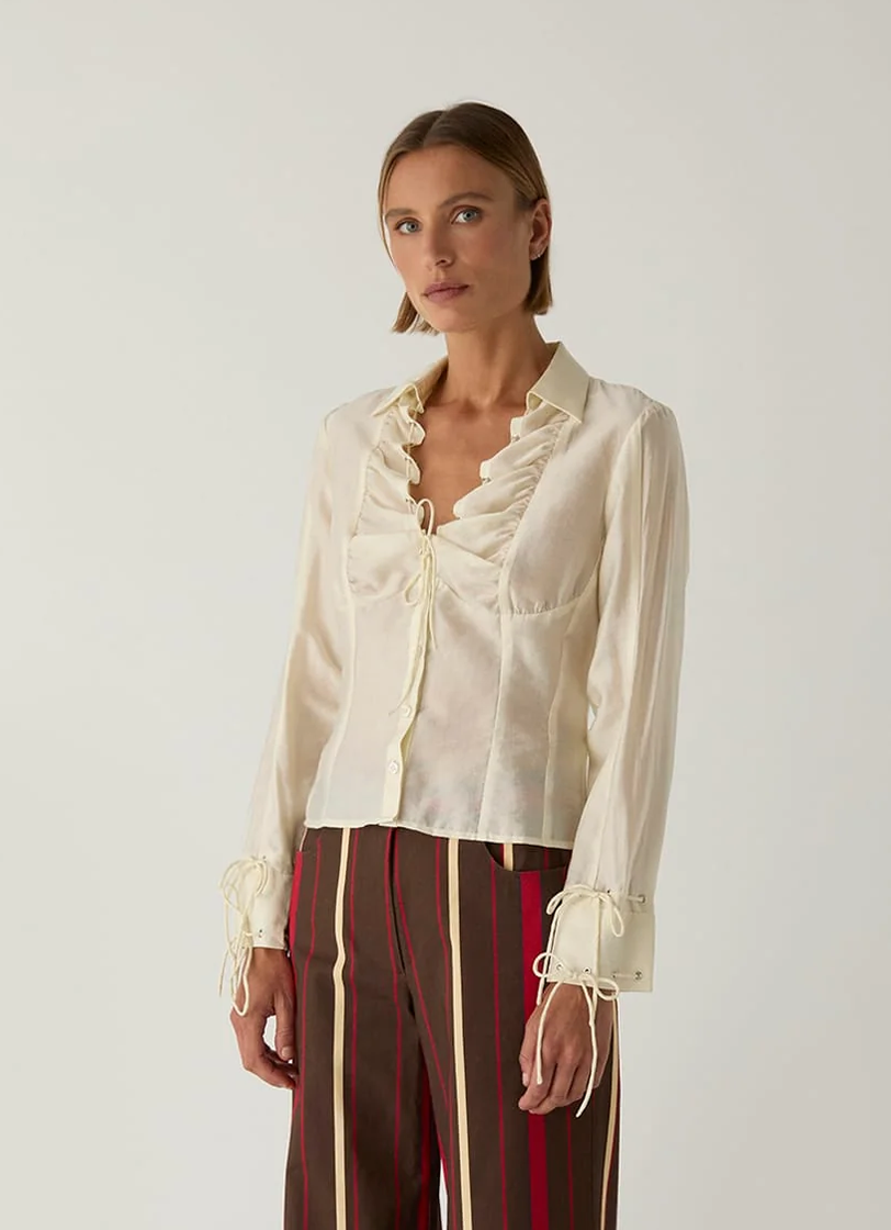 Laagam Arwen Ruched Blouse