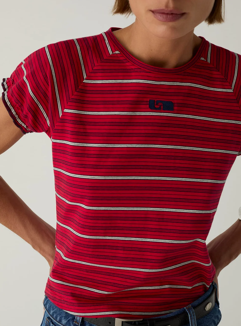 Laagam Zaira Embroidered Logo T-Shirt