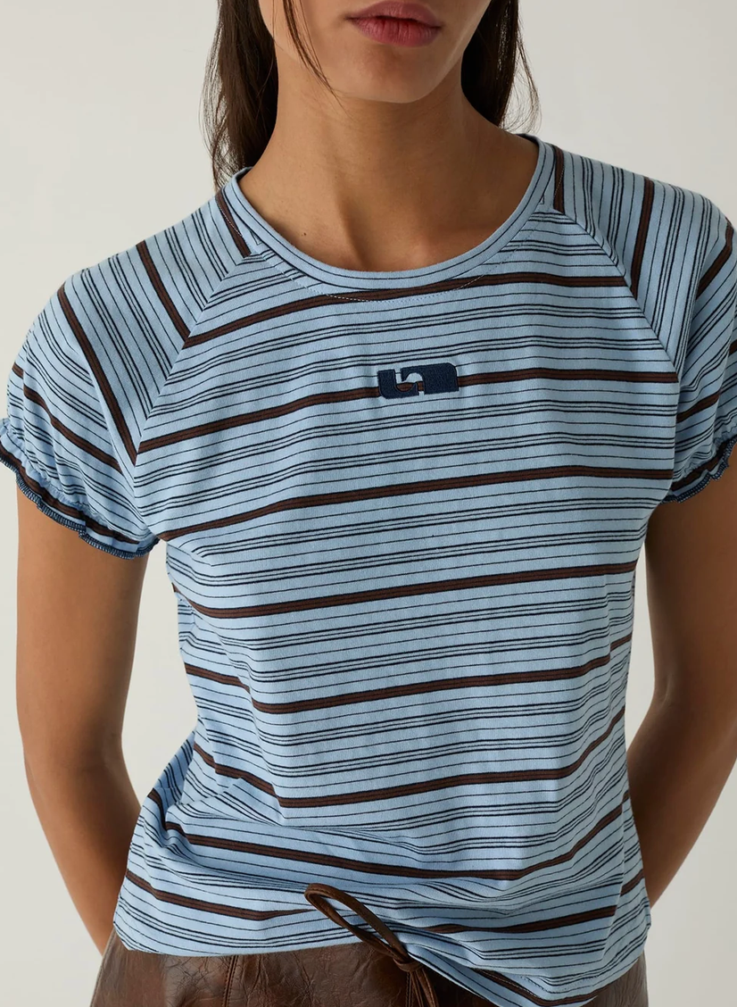 Laagam Zaira Embroidered Logo T-Shirt