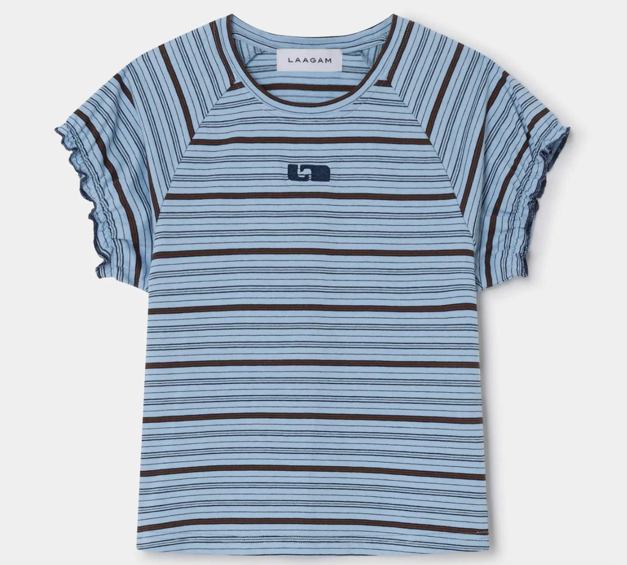 Laagam Zaira Embroidered Logo T-Shirt