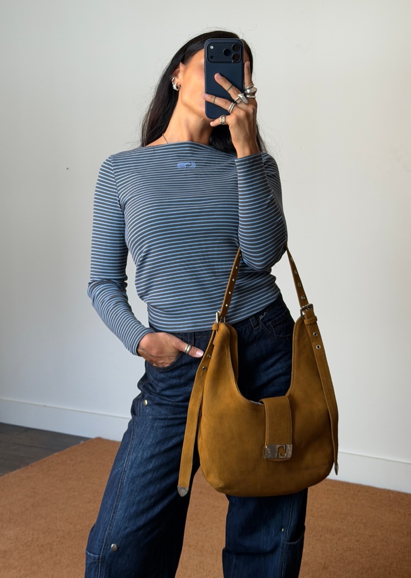 Laagam Vixen Suede Bag
