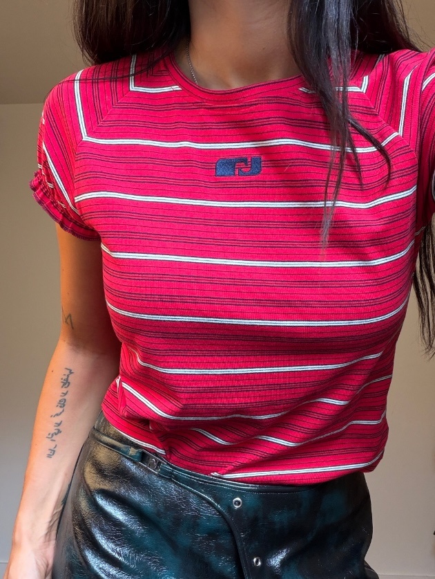 Laagam Zaira Embroidered Logo T-Shirt