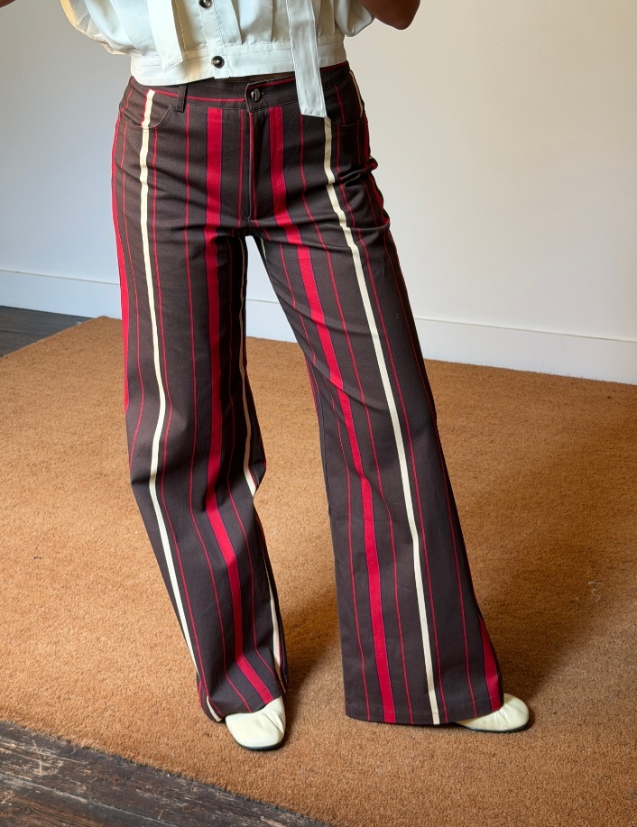 Laagam Leroy Striped Trousers