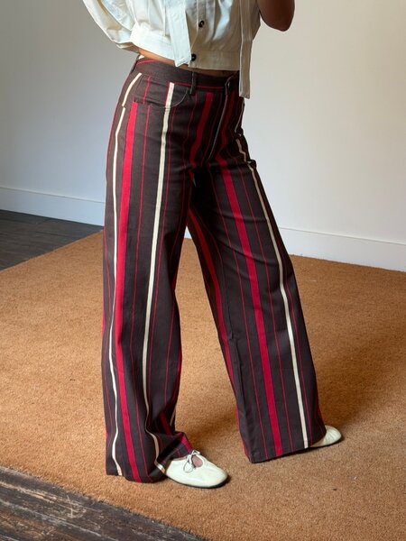 Laagam Leroy Striped Trousers